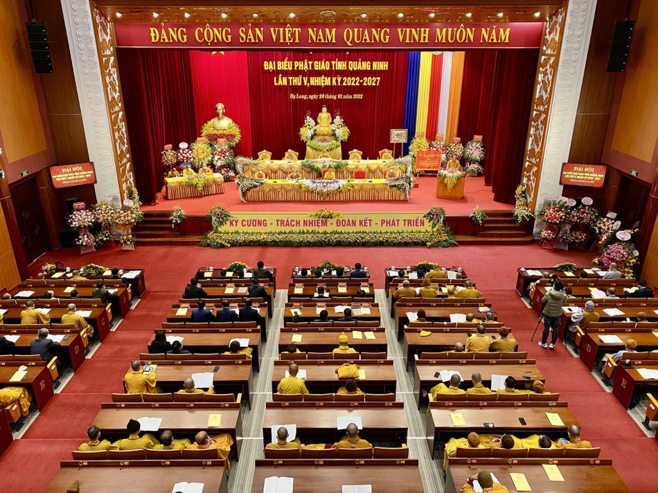 Quang cảnh Đại hội đại biểu Phật giáo tỉnh Quảng Ninh (2022-2027) Quang cảnh Đại hội đại biểu Phật giáo tỉnh Quảng Ninh (2022-2027)