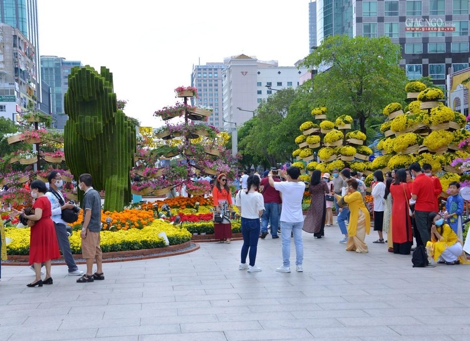 Người du xuân, chụp ảnh