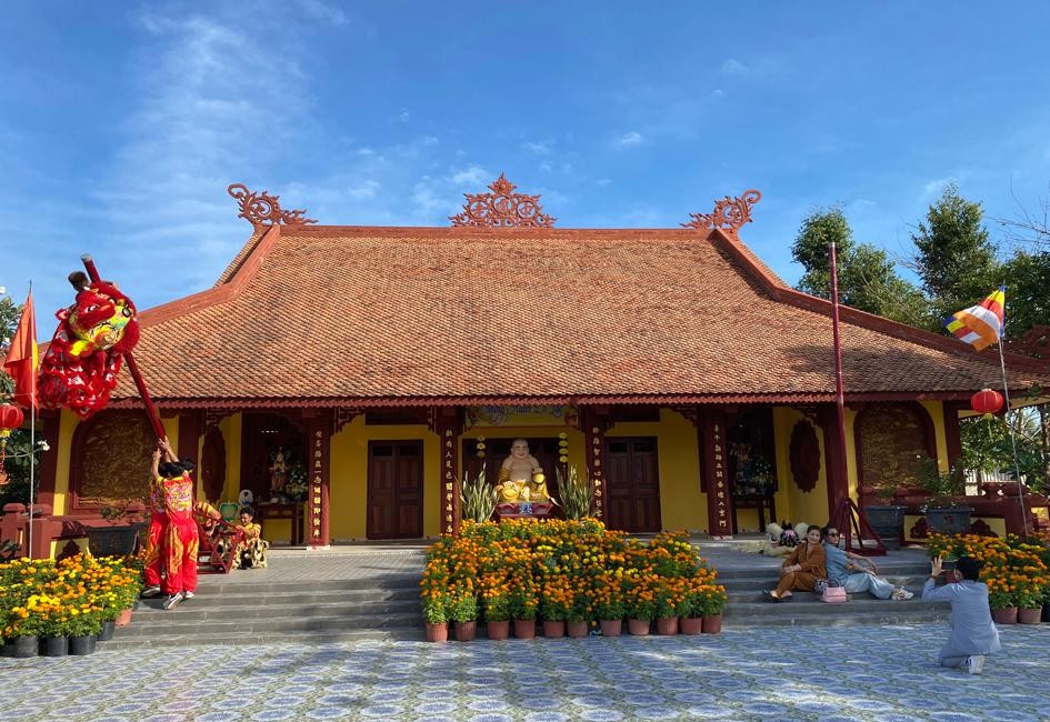 Chùa Trung Thuận khang trang Chùa Trung Thuận khang trang