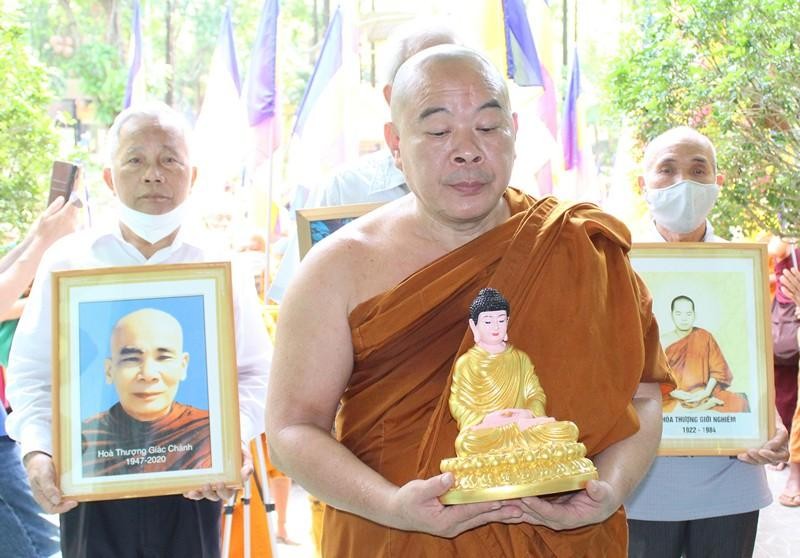 Cung thỉnh di ảnh Hòa thượng Giới Nghiêm, Hòa thượng Giác Chánh an vị bảo tháp Cung thỉnh di ảnh Hòa thượng Giới Nghiêm, Hòa thượng Giác Chánh an vị bảo tháp