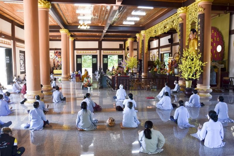 Lễ cầu an tại chùa Tháp Kỳ Quang - Đắk Hà, Kon Tum Lễ cầu an tại chùa Tháp Kỳ Quang - Đắk Hà, Kon Tum