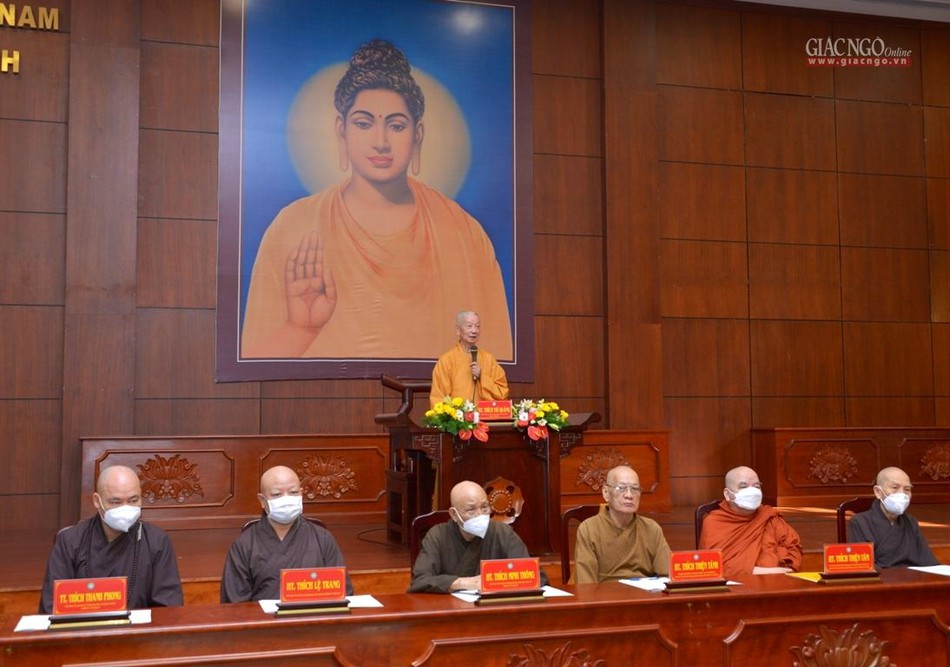 Chư tôn đức Ban Thường trực Ban Trị sự Phật giáo TP.HCM Chư tôn đức Ban Thường trực Ban Trị sự Phật giáo TP.HCM