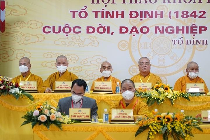 Chư tôn đức tham dự hội thảo khoa học “Tổ Tính Định (1842 - 1901): Cuộc đời, đạo nghiệp và di sản”