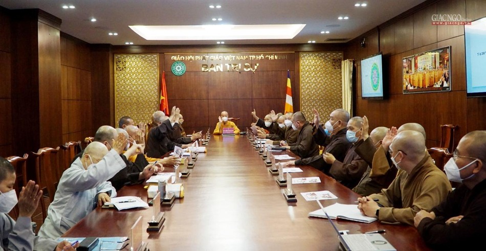 Biểu quyết thông qua kế hoạch tổ chức Đại lễ Phật đản Biểu quyết thông qua kế hoạch tổ chức Đại lễ Phật đản