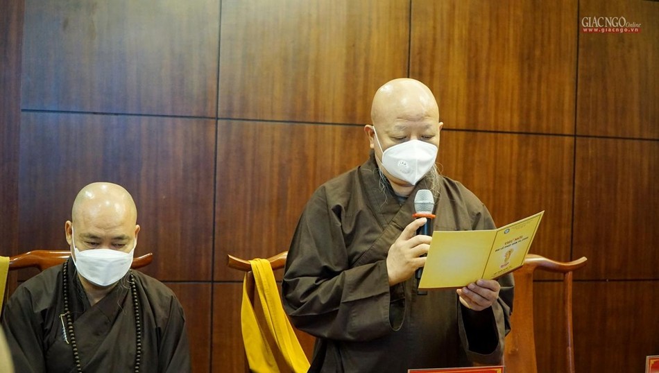 Hòa thượng Thích Lệ Trang trình phần nghi thức tâm linh trong Đại lễ Phật đản Hòa thượng Thích Lệ Trang trình phần nghi thức tâm linh trong Đại lễ Phật đản