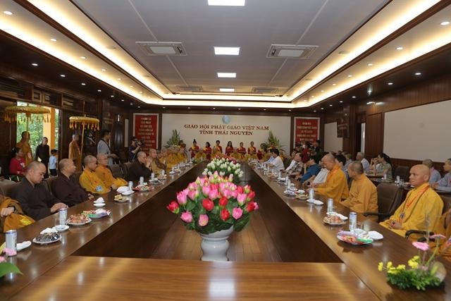Văn phòng hành chánh điện tử GHPGVN tỉnh Thái Nguyên được đưa vào sử dụng Văn phòng hành chánh điện tử GHPGVN tỉnh Thái Nguyên được đưa vào sử dụng
