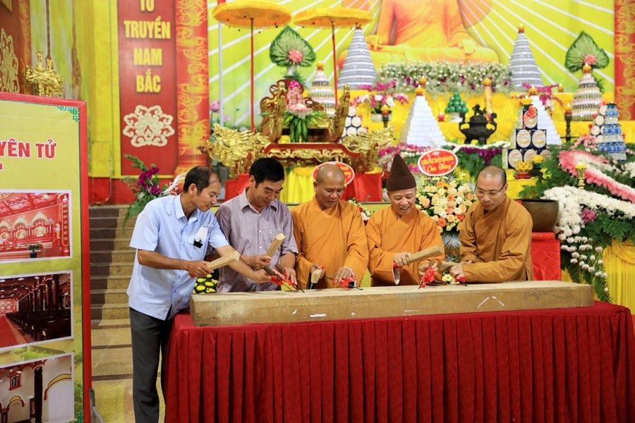 Lễ phạt mộc công trình Cung Trúc Lâm Yên Tử