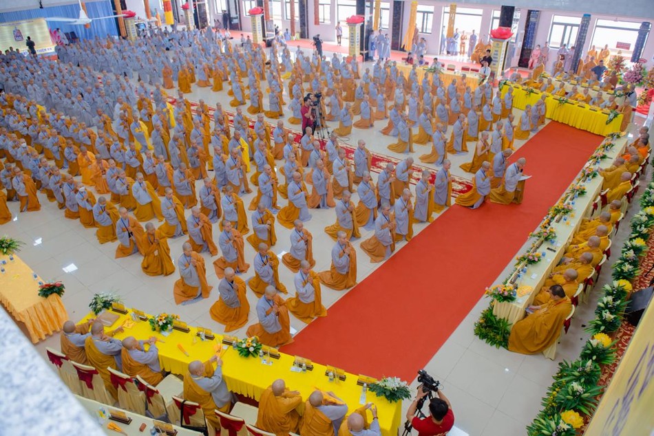 Đại diện gần 500 giới tử phát biểu tri ân tại lễ khai mạc Đại diện gần 500 giới tử phát biểu tri ân tại lễ khai mạc