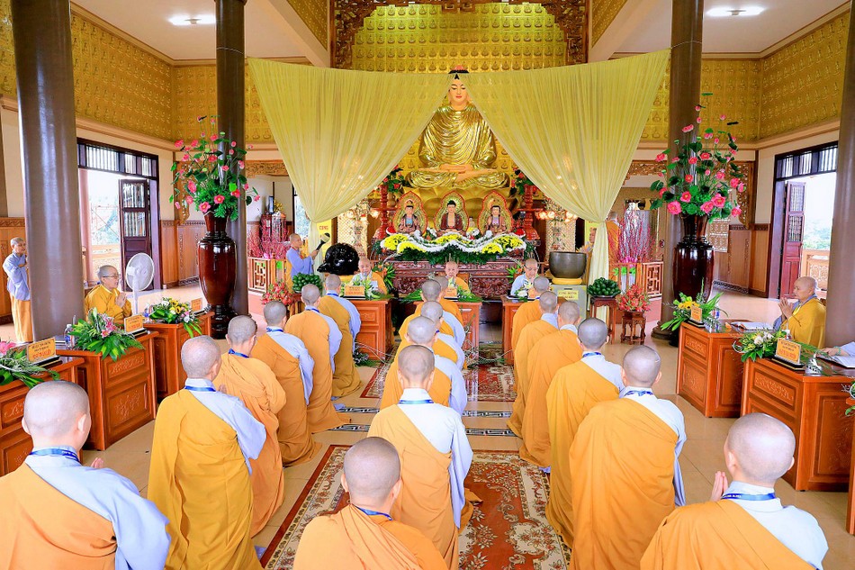 Giới trường Ni tại chùa Bồ Đề Đạo Tràng Giới trường Ni tại chùa Bồ Đề Đạo Tràng