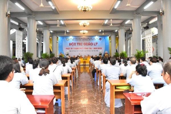 Hội thi giáo lý thu hút 250 Phật tử TP.Vũng Tàu tham gia Hội thi giáo lý thu hút 250 Phật tử TP.Vũng Tàu tham gia