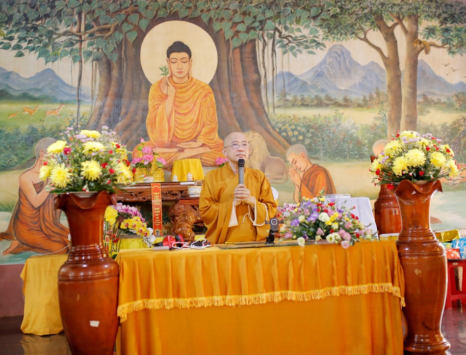 Thượng toạ Thích Minh Vũ, Phó ban kiêm Trưởng ban Hoằng pháp Ban Trị sự Phật giáo tỉnh Bình Dương thuyết giảng Thượng toạ Thích Minh Vũ, Phó ban kiêm Trưởng ban Hoằng pháp Ban Trị sự Phật giáo tỉnh Bình Dương thuyết giảng