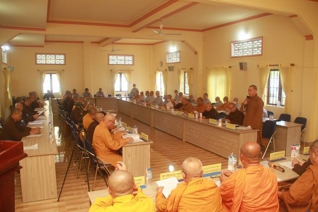 Hội nghị thảo luận công tác tổ chức Đại hội Phật giáo tỉnh lần thứ VII Hội nghị thảo luận công tác tổ chức Đại hội Phật giáo tỉnh lần thứ VII