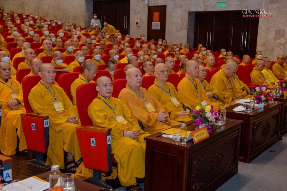 Chư tôn đức Hội đồng Trị sự, lãnh đạo các Ban Trị sự GHPGVN các tỉnh, thành phố tham dự