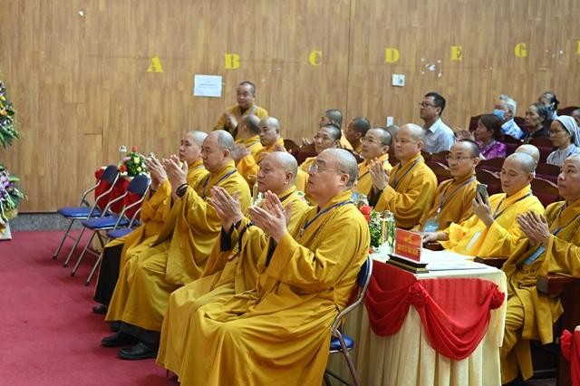 Chư tôn đức Trung ương GHPGVN và đại biểu tham dự