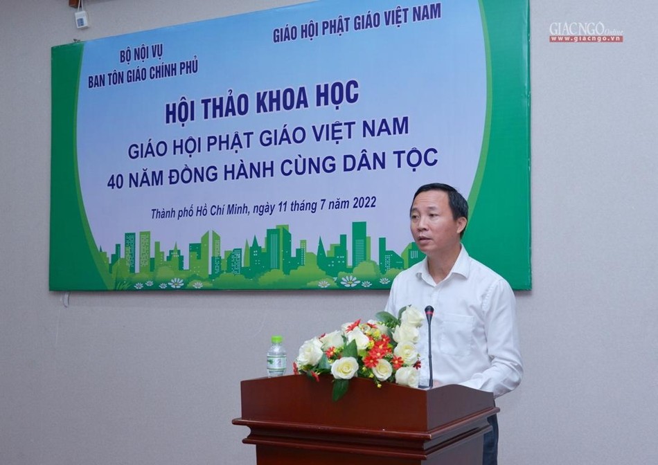 Ông Vũ Hoài Bắc phát biểu khai mạc hội thảo Ông Vũ Hoài Bắc phát biểu khai mạc hội thảo