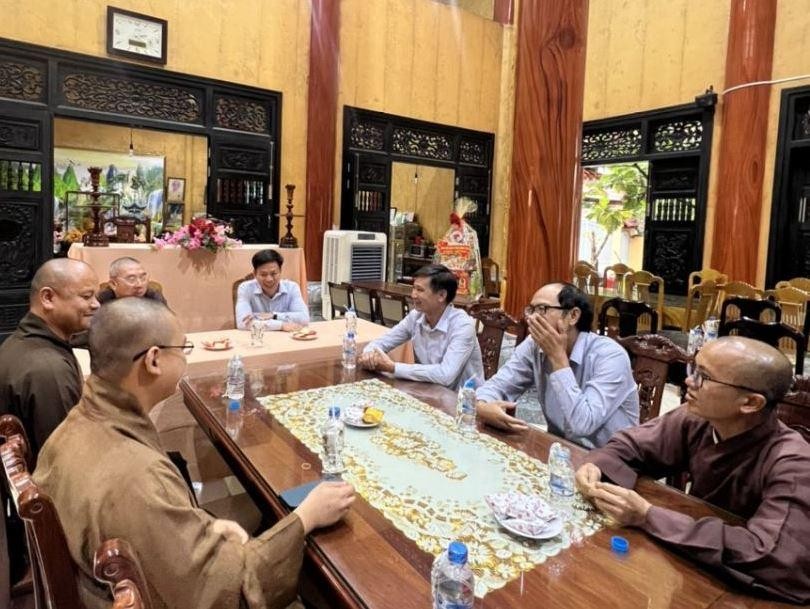 Đoàn Ban Tôn giáo tỉnh Đồng Nai thăm trường hạ Ban Trị sự huyện Vĩnh Cửu Đoàn Ban Tôn giáo tỉnh Đồng Nai thăm trường hạ Ban Trị sự huyện Vĩnh Cửu