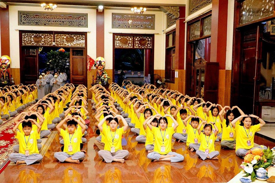 Các em được trải nghiêm trong môi trường mới