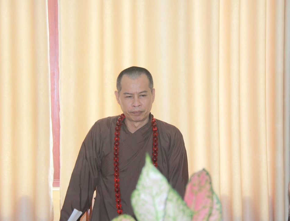 Thượng tọa Thích Minh Trí chủ trì buổi họp Thường trực Ban Trị sự Thành phố Thượng tọa Thích Minh Trí chủ trì buổi họp Thường trực Ban Trị sự Thành phố
