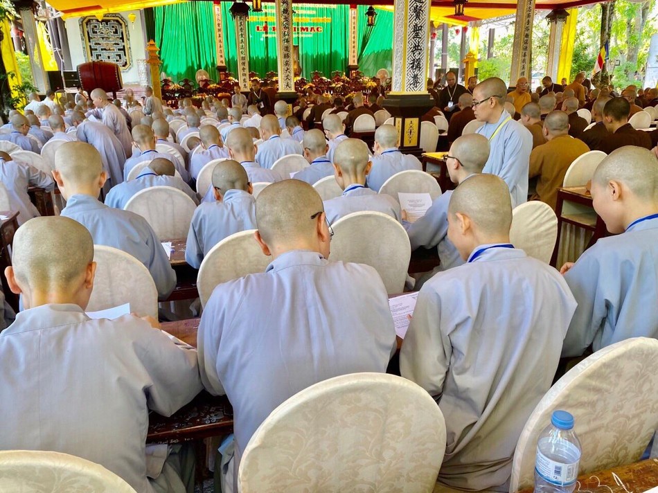 Kỳ thi viết diễn ra trang nghiêm