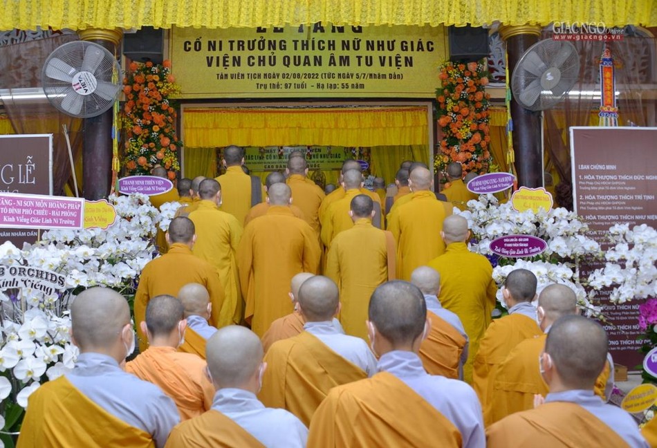 Lễ viếng trang nghiêm tại Quan Âm tu viện Lễ viếng trang nghiêm tại Quan Âm tu viện