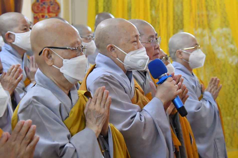 Ni trưởng Thích nữ Như Như, Phó Trưởng Phân ban Ni giới Trung ương đã dâng lời tưởng niệm Ni trưởng Thích nữ Như Như, Phó Trưởng Phân ban Ni giới Trung ương đã dâng lời tưởng niệm