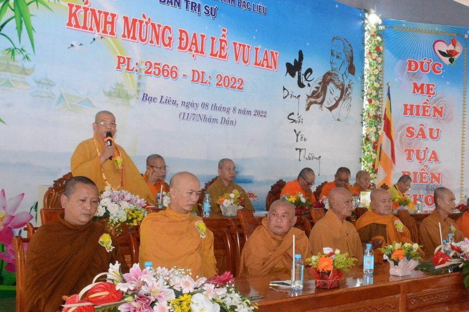 Thượng tọa Thích Phước Chí ban đạo từ Thượng tọa Thích Phước Chí ban đạo từ