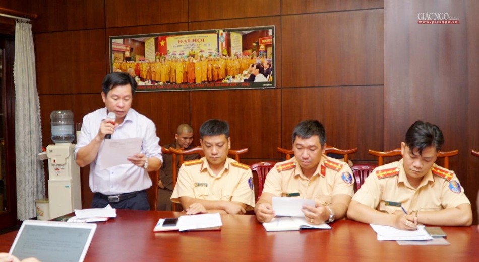 Đại diện Công an TP.HCM Đại diện Công an TP.HCM