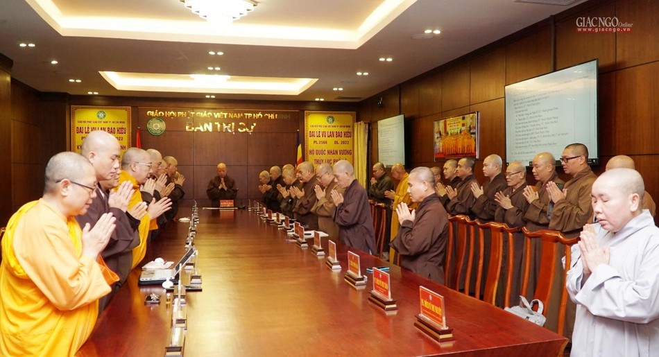 Buổi họp rà soát công tác tổ chức Đại lễ kỳ siêu tại Việt Nam Quốc Tự Buổi họp rà soát công tác tổ chức Đại lễ kỳ siêu tại Việt Nam Quốc Tự