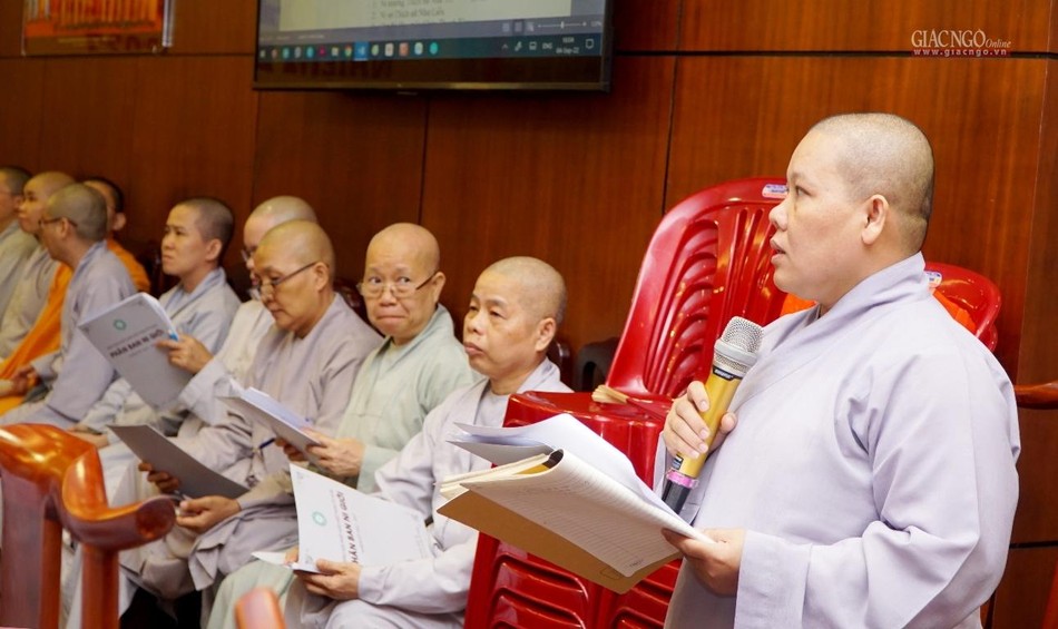 Sư cô Thích nữ Thánh Tâm, Trưởng Tiểu ban Thông tin - Truyền thông Phân ban Ni giới TP.HCM