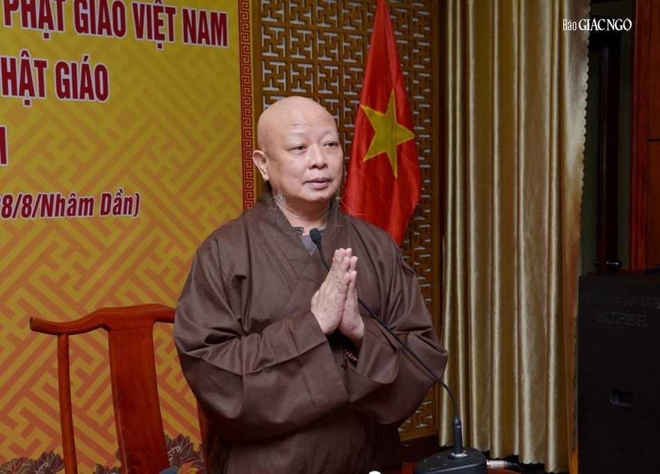 Hòa thượng Thích Lệ Trang đã nêu khái quát lịch sử hình thành, phát triển của Việt Nam Quốc Tự