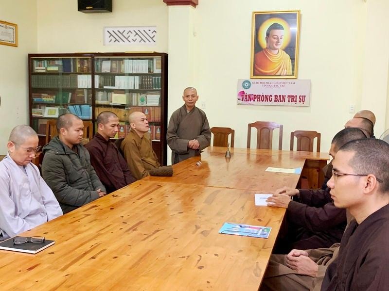 Ban Hoằng pháp tỉnh Quảng Trị thảo luận các hoạt động Phật sự cuối năm 2022 Ban Hoằng pháp tỉnh Quảng Trị thảo luận các hoạt động Phật sự cuối năm 2022
