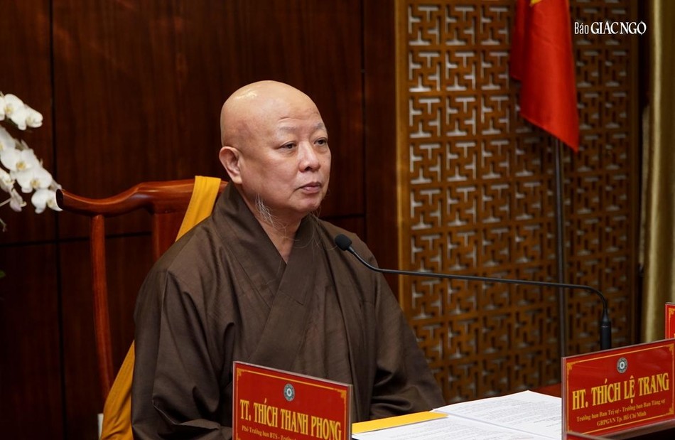 Hòa thượng Thích Lệ Trang, Trưởng ban Trị sự GHPGVN TP.HCM