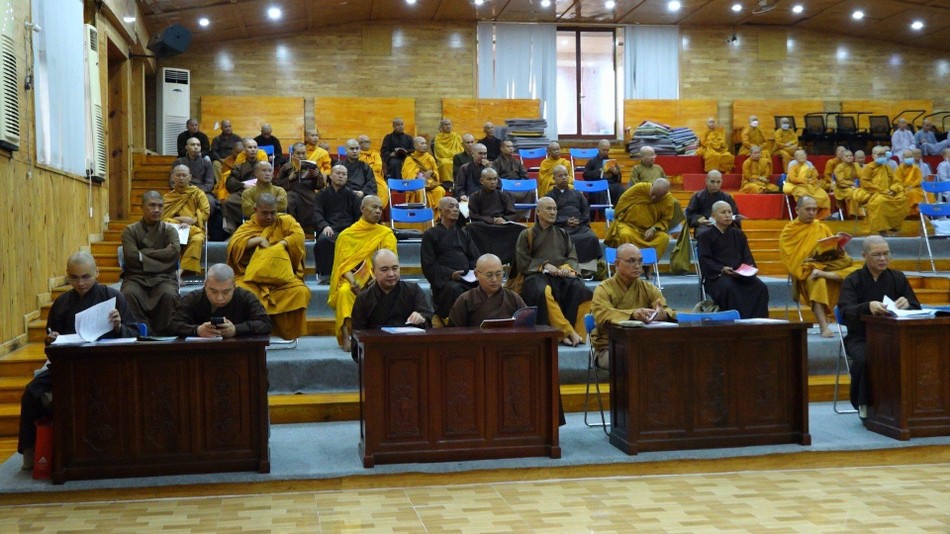 Buổi họp của Ban Trị sự Phật giáo tỉnh Kiên Giang