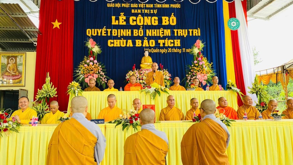 Thượng tọa Thích Tỉnh Cường ban đạo từ Thượng tọa Thích Tỉnh Cường ban đạo từ