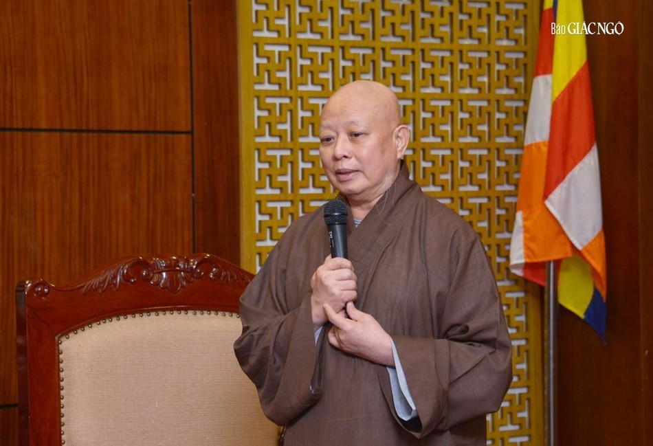 Hòa thượng Thích Lệ Trang cảm ơn lãnh đạo Ban Tôn giáo TP.HCM Hòa thượng Thích Lệ Trang cảm ơn lãnh đạo Ban Tôn giáo TP.HCM