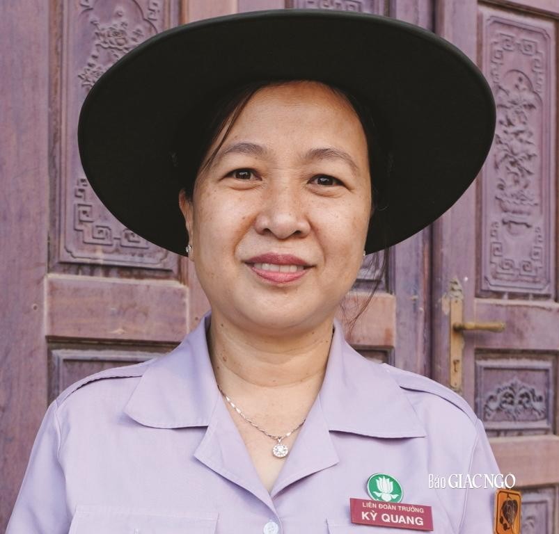 Huynh trưởng Diệu Nhã - Trương Thị Nhàn, Huynh trưởng cấp Tín, Phó Phân ban ngành nữ Gia đình Phật tử TP.HCM