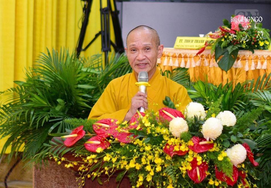 Hòa thượng Thích Thanh Điện trình danh sách nhân sự dự kiến Ban Hướng dẫn Phật tử Hòa thượng Thích Thanh Điện trình danh sách nhân sự dự kiến Ban Hướng dẫn Phật tử