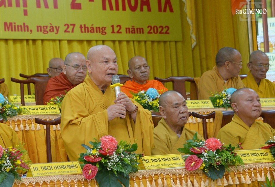 Hòa thượng Thích Thiện Nhơn tri ân Đức Pháp chủ GHPGVN và tiếp nhận đạo từ Hòa thượng Thích Thiện Nhơn tri ân Đức Pháp chủ GHPGVN và tiếp nhận đạo từ