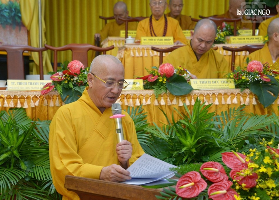 Hòa thượng Thích Huệ Thông trình Quy chế Ban Trị sự tỉnh, thành và quận huyện, thị Hòa thượng Thích Huệ Thông trình Quy chế Ban Trị sự tỉnh, thành và quận huyện, thị