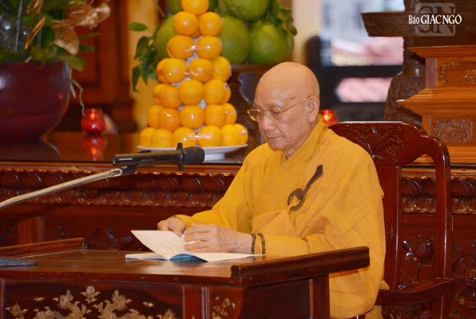 Hòa thượng Thích Minh Thông trùng tuyên giới luật Đức Phật chế định Hòa thượng Thích Minh Thông trùng tuyên giới luật Đức Phật chế định