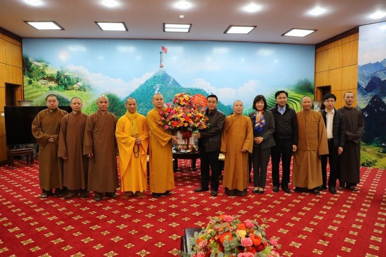 Ban Thường trực Ban Trị sự GHPGVN tỉnh chúc Xuân Quý Mão - 2023 Ban Thường trực Ban Trị sự GHPGVN tỉnh chúc Xuân Quý Mão - 2023