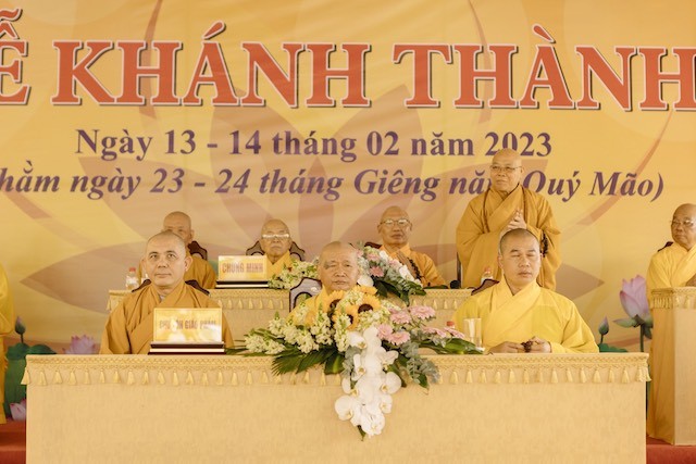 Hòa thượng Thích Quảng Xả ban đạo từ