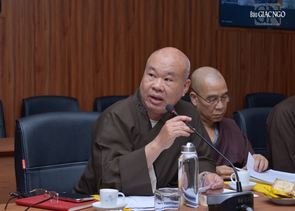 Thượng tọa Thích Phước Đạt trình dự thảo quy chế Ban Giáo dục Phật giáo T.Ư Thượng tọa Thích Phước Đạt trình dự thảo quy chế Ban Giáo dục Phật giáo T.Ư