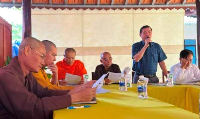 Đại diện đoàn phát biểu tại buổi làm việc Đại diện đoàn phát biểu tại buổi làm việc