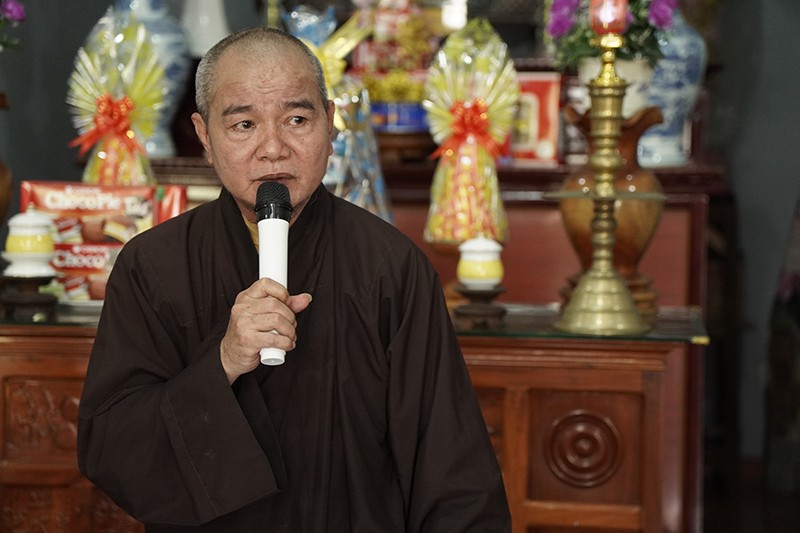 Thượng tọa Thích Như Giải phát biểu triển khai Phật sự Thượng tọa Thích Như Giải phát biểu triển khai Phật sự