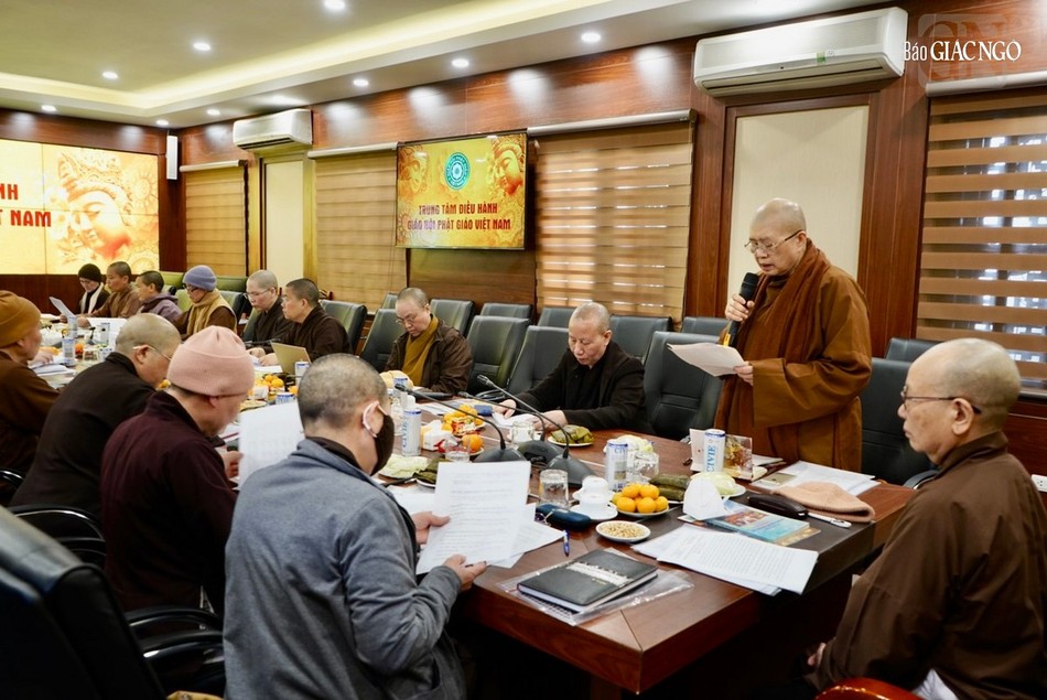 Ni trưởng Thích Đàm Lan phát biểu khai mạc Ni trưởng Thích Đàm Lan phát biểu khai mạc