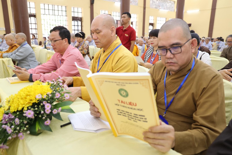 Hội thảo trong khuôn khổ nội bộ trong Tăng Ni, Phật tử tỉnh tỉnh Bình Dương