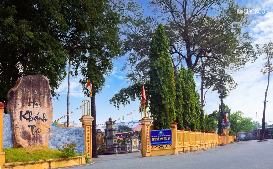 Văn phòng Ban Trị sự GHPGVN tỉnh Bình Dương ngày nay đặt tại tổ đình Hội Khánh - Ảnh: Đăng Huy Văn phòng Ban Trị sự GHPGVN tỉnh Bình Dương ngày nay đặt tại tổ đình Hội Khánh - Ảnh: Đăng Huy