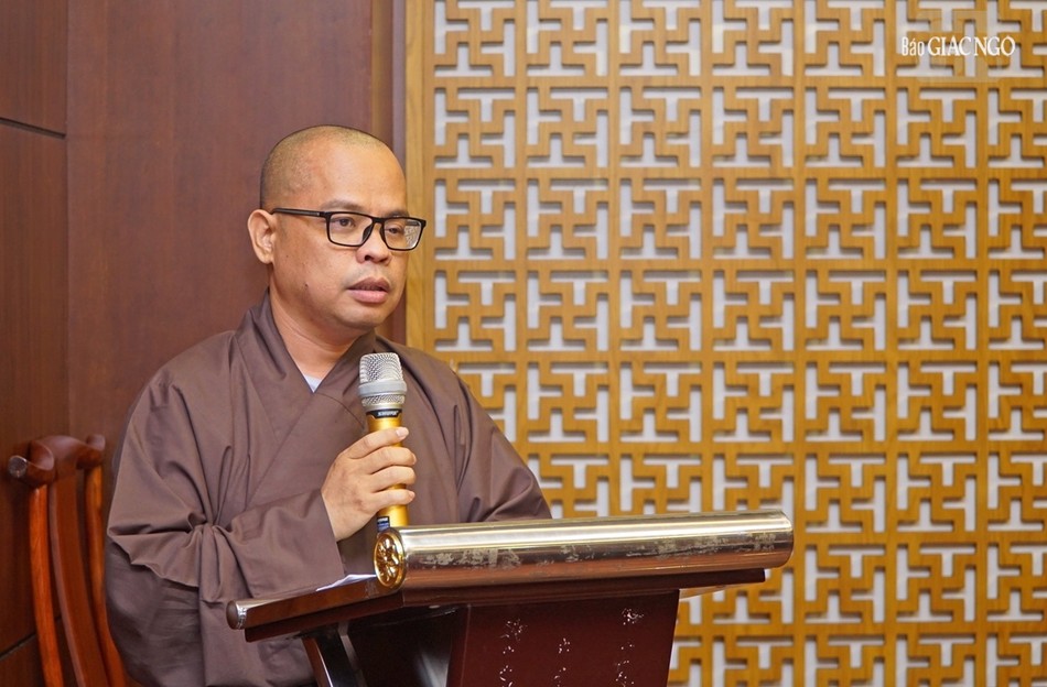 Đại đức Thích Thiện Châu thông qua Quy chế hoạt động của Ban Kiểm soát T.Ư, trình chương trình hoạt động Phật sự năm 2023 của Ban Kiểm soát TP