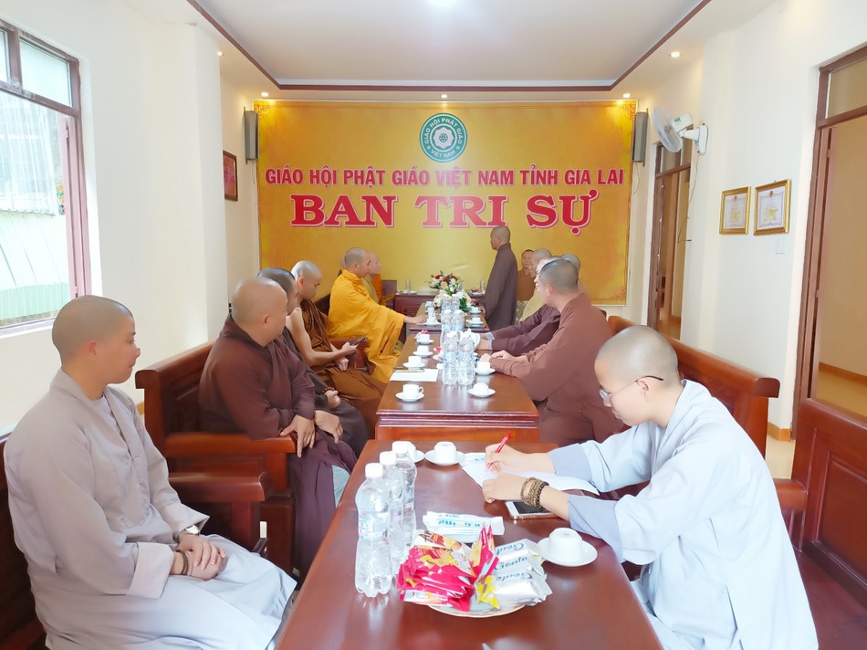 Buổi gặp gở đã thảo luận, đưa ra một số giải pháp để công cuộc hoằng dương chánh pháp đến đồng bào dân tộc thiểu số ở Gia Lai